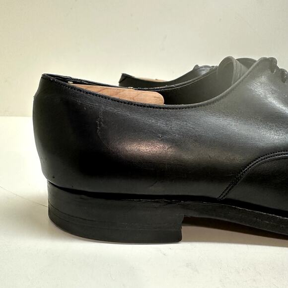 VERY GOOD Cheaney of England Black Calf Derby C1242 352-354V UK 10 / US 11 main image 4